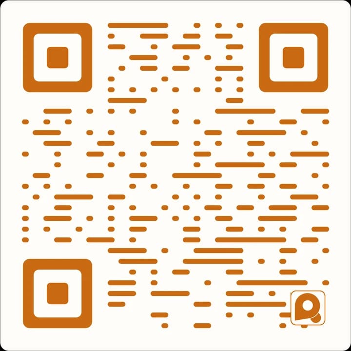 Roam QR code for starting a guided visitor experience